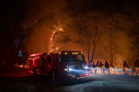 Glass Fire Napa Valley Crews Brace For Weather Fueled Surge