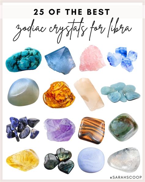 25 Of The Best Zodiac Crystals For Libra Sarah Scoop