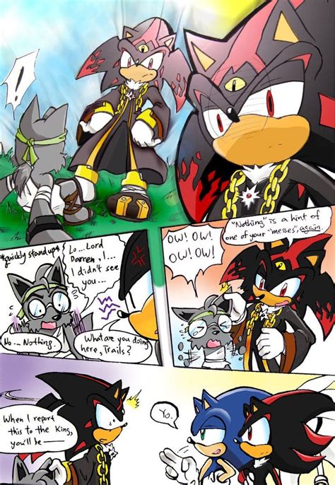 Yes I Love This Comic Sonic And Shadow Sonic Comic Kids Playing