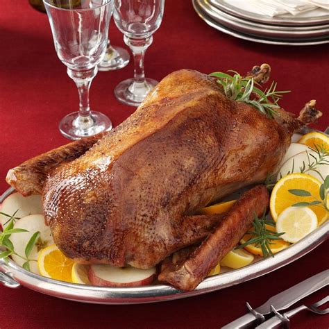 Roast Christmas Goose Recipe Goose Recipes Roast Goose Recipes