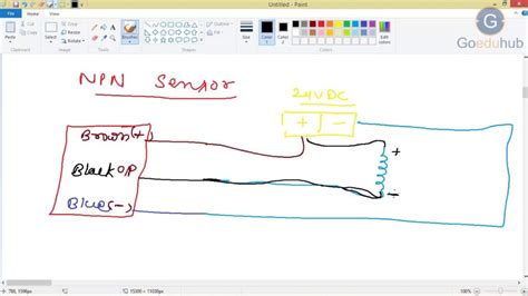 Pnp And Npn Wiring Of Sensor With Plc Example Sink And Source Input Teknik Mekatronika