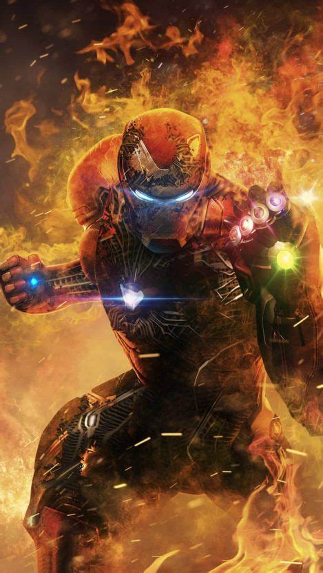 Iron Man Wallpaper K Infinity Stones