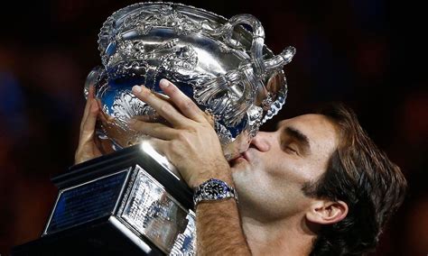 Spot The Watch Roger Federer Wins His 18th Grand Slam Title And