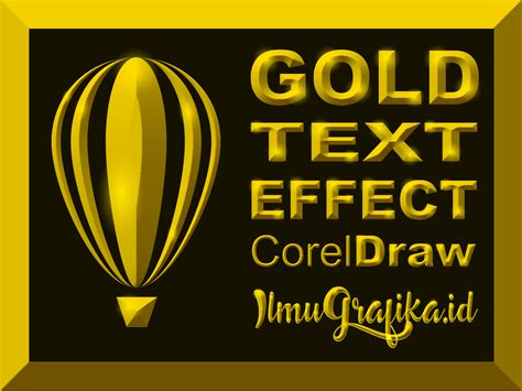 Check spelling or type a new query. Ini Dia! Cara Mudah Membuat Gold Text Effect di CorelDraw ...