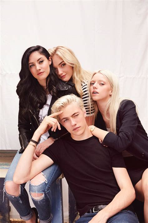 Lucky Blue Smith Sisters Star In Wwd Cover Shoot The Fashionisto