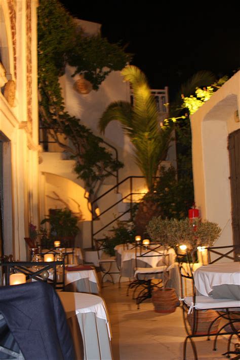 Skala's terrace is large and has many tables directly facing the caldera.the service is lightning fast and the prices were the cheapest of all of the restaurants we tried. Oia restaurants
