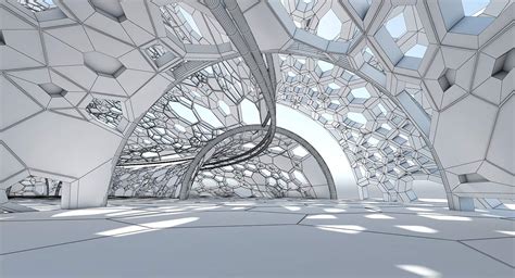Futuristic Architecture Interior Diy