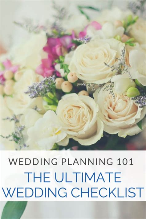 Wedding Planning 101 The Ultimate Wedding Check List Cheers And