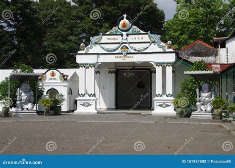 Kraton Sultan Palace In Yogyakarta In Indonesia Stock Photo Image Of