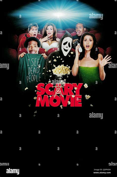 Scary Movie Film Poster Scary Movie 2000 Stock Photo Alamy