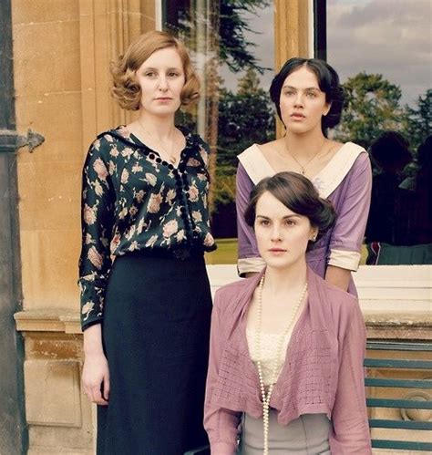 Crawley Sisters Mary Edith And Sybil Downton Abbey Fashion Lady Sybil Crawley Downton Abbey