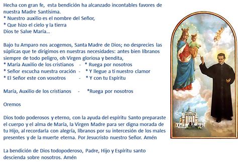 Bendición De María Auxiliadora 24 De Mayo Compuesta Por San Juan