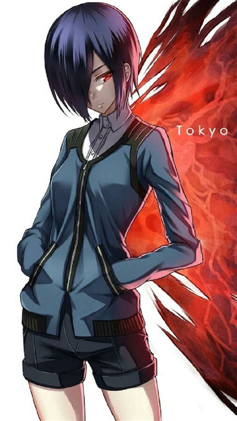 Tokyo ghoul is a dark fantasy anime series based on the same name japanese manga series. Ghoul - Touka | Tokyo ghoul anime, Tokyo ghoul, Touka ...