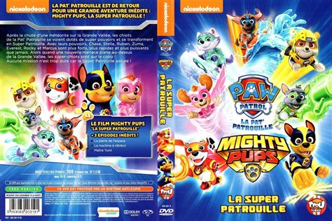 Jaquette Dvd De Pat Patrouille Mighty Pups Cinéma Passion