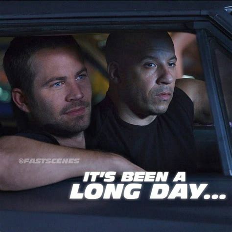 Fast And Furious 7 Furious 8 On Instagram Its Been A Long Day