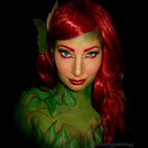 Poison Ivy Inspired Makeup Poisonivy Harleyquinn Dccomics Batman
