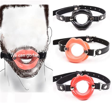 Lip Silionce Mouth Gag Open Fixation Stuffed Oral Sex 3 Colors Bimbo