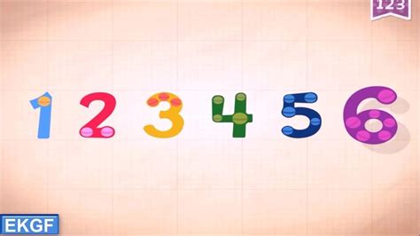 Learn Number Six 6 In English And Counting Math By Endless Alphabet Kids