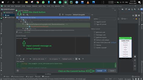 How To Upload Android Studio Code To Github Github Android Studio Images
