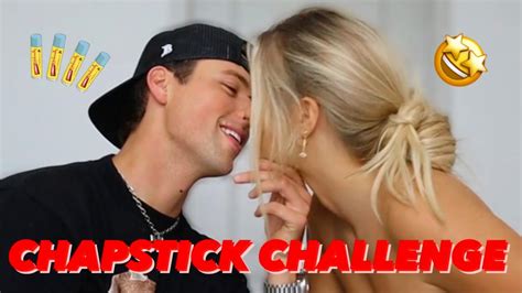 Chapstick Challenge W Kristin Marino Youtube