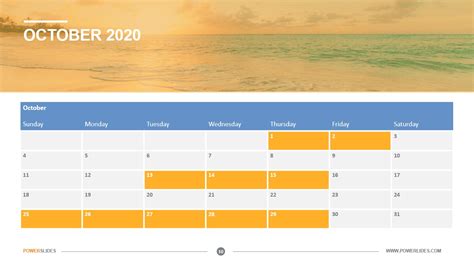 Fillable Calendar 2020 Download Now Powerslides™
