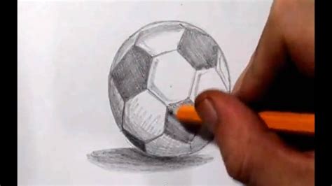 How To Draw A Soccer Ball Football Real Time Sketch Youtube