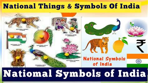 National Symbols Of India Indian National Symbols Sym