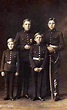 The sons of King Alfonso XIII of Spain. LtoR: Infante Gonzalo of Spain ...