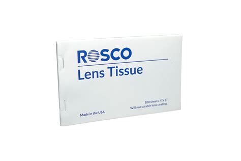 Rosco Lens Tissue Vast Valley Ltd