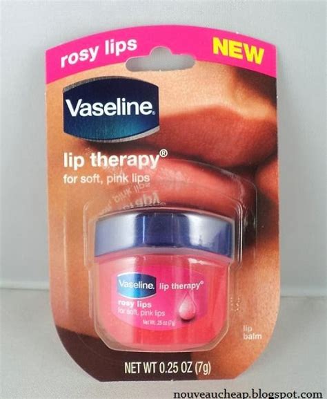 Hello ladies, today i am going to review vaseline lip therapy. Review: Vaseline Rosy Lips Lip Therapy | Nouveau Cheap