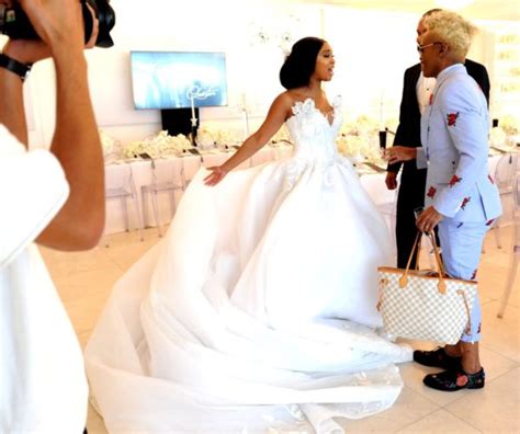 Leaked Photos From Minnie Dlaminis White Wedding Fakaza News
