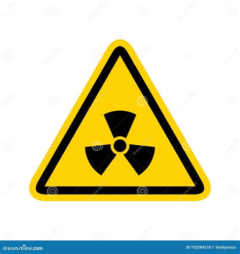 Cesium 137 Hazardous Danger Radioactive Industry Energy Atomic Sign