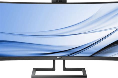 Philips 439p9h Monitor Superwide Curvo Con Dock Usb E Webcam Pop Up