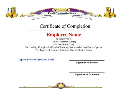 Download free, customizable training plan templates microsoft excel and word formats, as well as pdf, for business use, and learn how to design and write a training plan. Explore Our Example of Forklift Certification Certificate Template in 2020 | Training ...