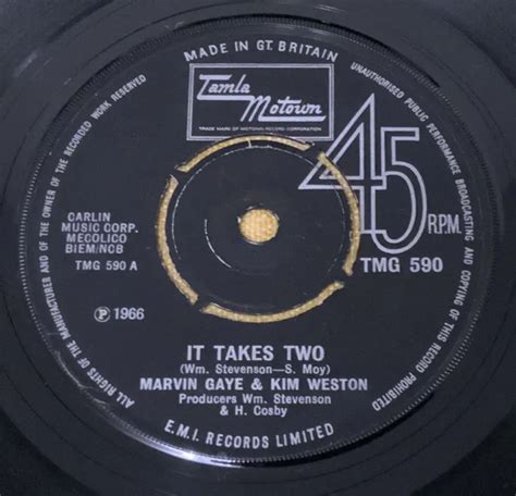 Marvin Gaye Kim Weston It Takes Two Tamla Motown Tmg Northern