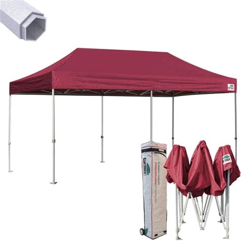 Eurmax Premium 10 X 20 Ez Pop Up Canopy Wedding Party Tent Gazebo Shade Shelter Commercial Grade