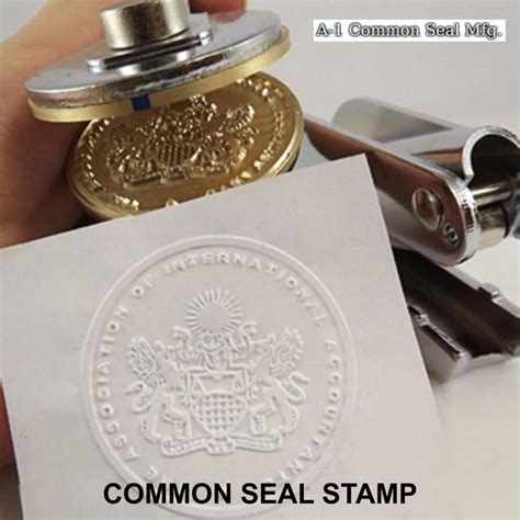 Common Seal Stamp A 1 Common Seal Stamp In India Is An Official Seal