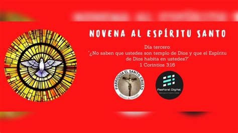 Novena Al Espíritu Santo Youtube