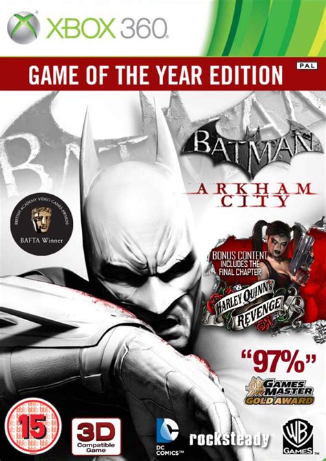 Batman Arkham City Game Of The Year Edition Xbox 360