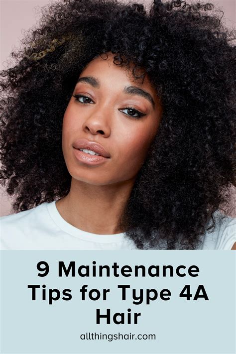 How To Take Care Of Type 4a Hair In 9 Easy Ways 4a Hair 4a Natural
