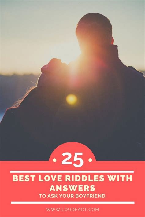 Here you find our popular collection of love riddles and other interesting and fun love puzzles and brain teasers of all kinds. 25 Best Love Riddles with Answers To Ask Your Boyfriend | Riddles with answers, Riddles, Best love