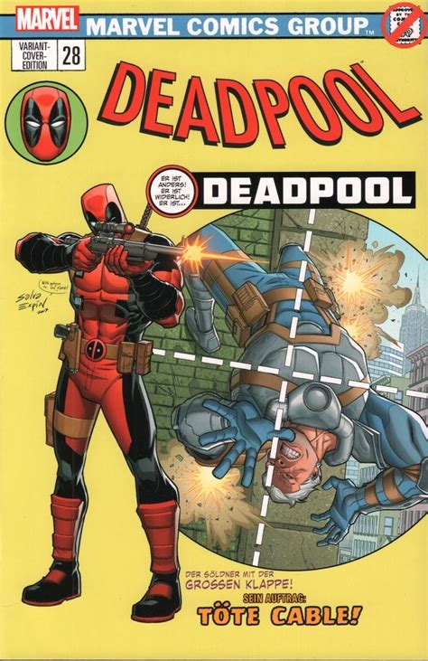 Marvel Heft Deadpool 28 Variant Metallbox Comic Combo Leipzig