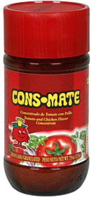 Cons Mate Granulated Tomato And Chicken Flavor Concentrate 79 Oz