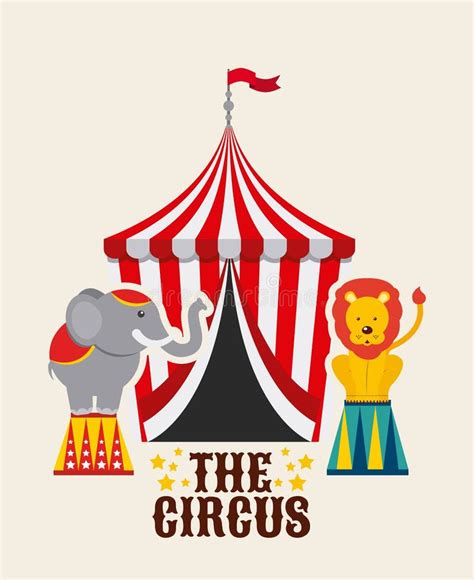 The Circus Design Stock Illustration Illustration Of Design 64975539