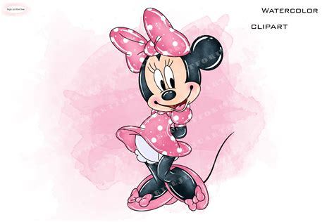 Clipart Mickey Mouse Minnie Y Mickey Mouse Minnie Png Pink Minnie