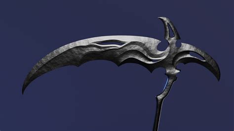 Artstation Scythes 3d Asset