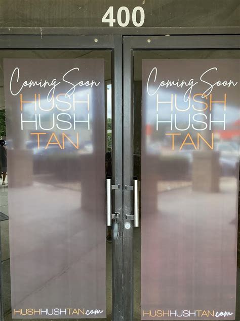 Hush Hush Tan Customizable Spray Tan Salons In Austin And Dallas