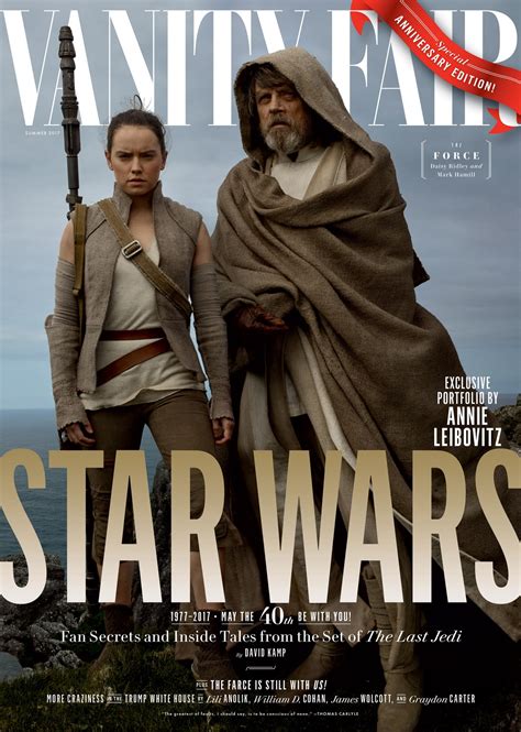 See The Cast Of Star Wars The Last Jedi On Four Exclusive Vanity Fair