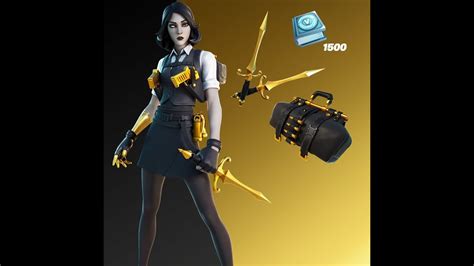Fortnite Golden Touch Pack Review And Gameplay Female Mides Marigold