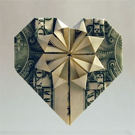 Heart Dollar Origami